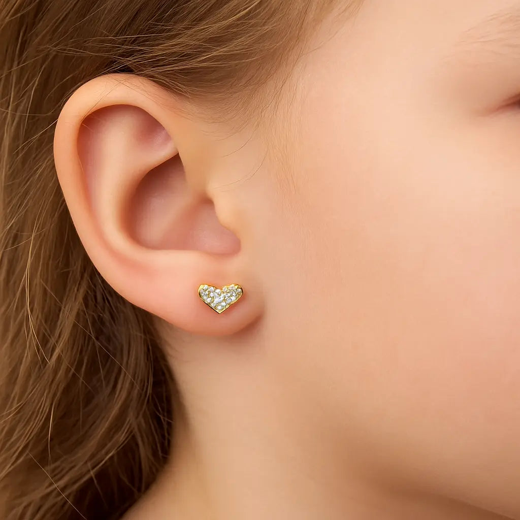 Aros Niña De 2 a 5 Años 🌸 - Aros Desde Bebé – Joyería Infantil en Oro 18k y Plata 925