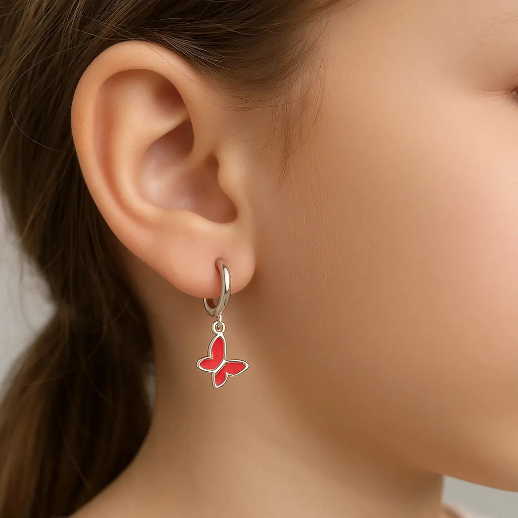 Aros Niña de 6 Años y Más 🎀 - Aros Desde Bebé – Joyería Infantil en Oro 18k y Plata 925