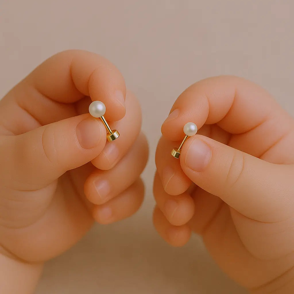 Oro 18 Kt - Aros Desde Bebé – Joyería Infantil en Oro 18k y Plata 925