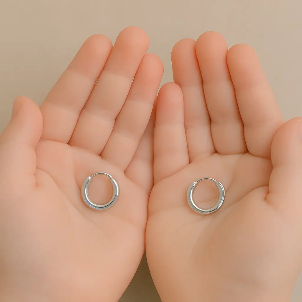Plata Ley 925 - Aros Desde Bebé – Joyería Infantil en Oro 18k y Plata 925